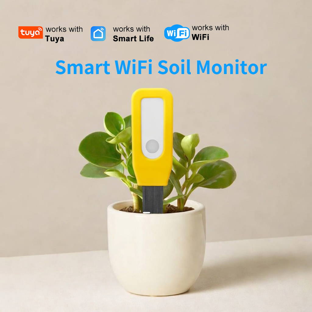Smart Garden Indoor - WiFi Soil Monitor Tuya Smart Temperature