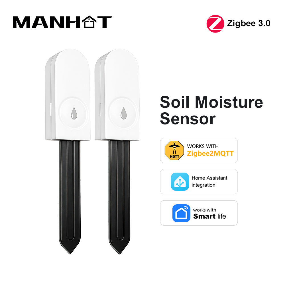Smart Garden Indoor - Zigbee 3.0 Soil Moisture Sensor Temperature