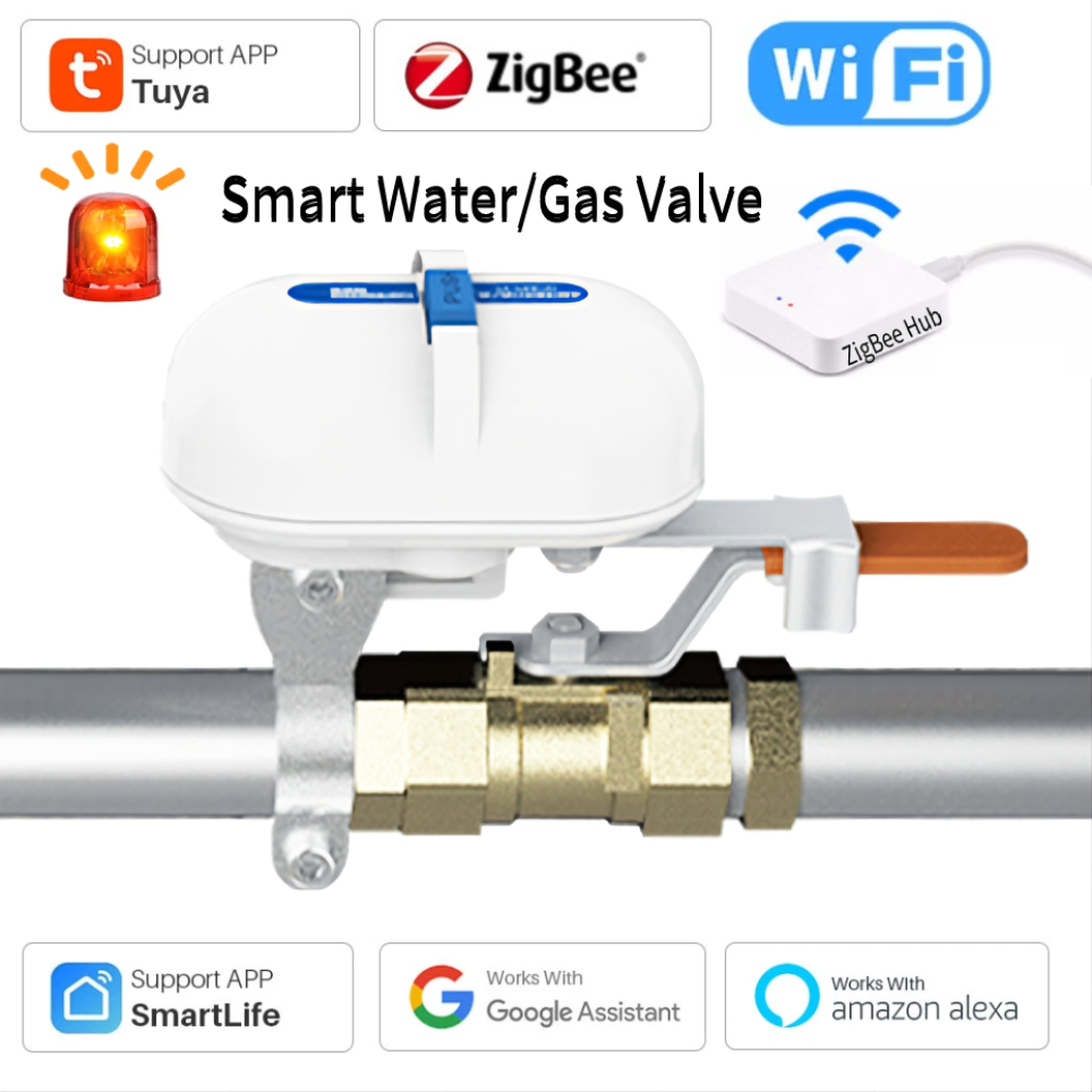 Smart Garden Valve - Tuya Smart Home WiFi Zigbee Water