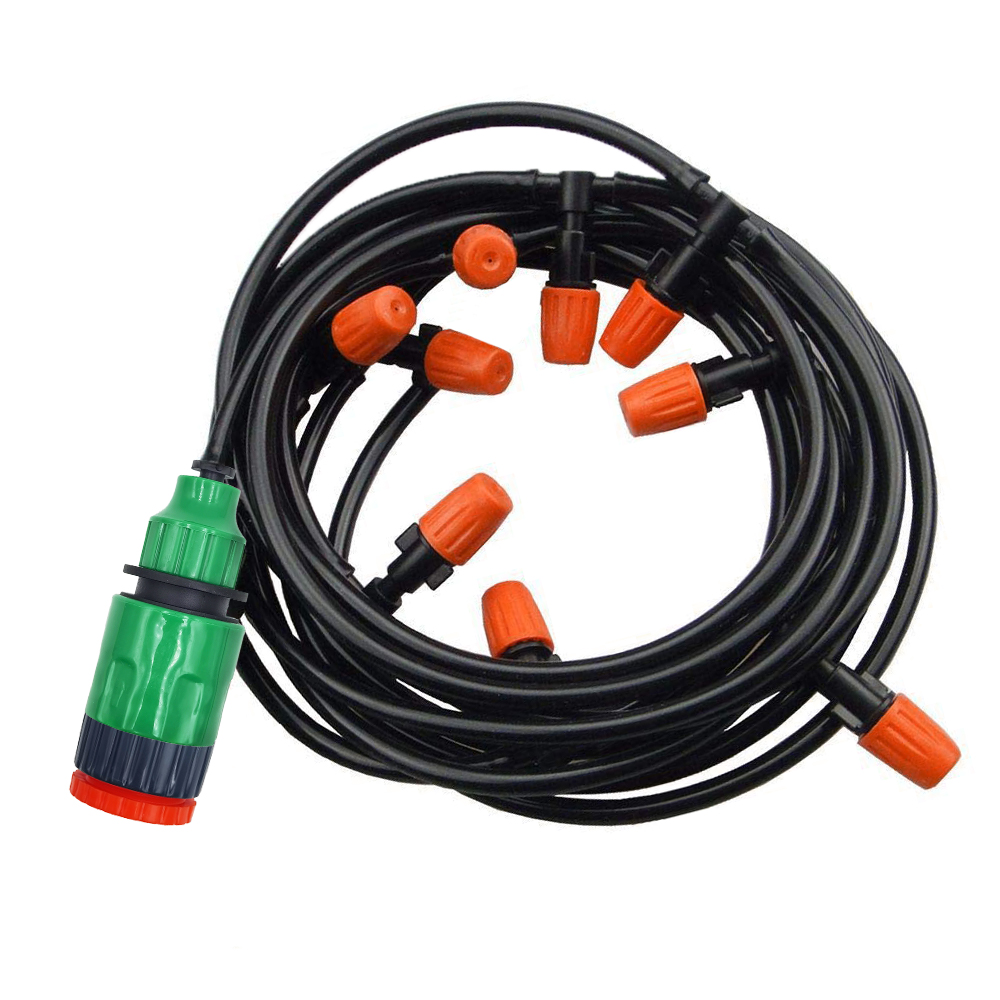 Smart Garden Hose Timer - Fog Nozzles Irrigation Kit 5M-20M Garden