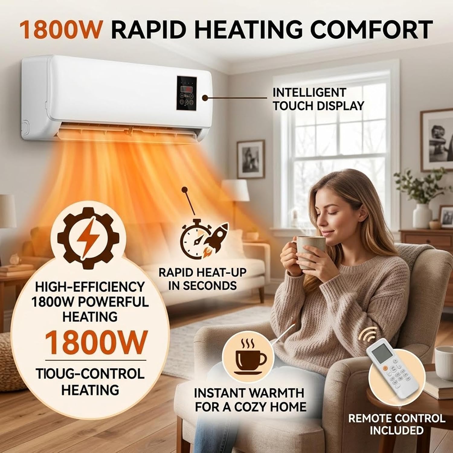 Smart Garden Rooms - Wall Mounted Air Conditioner 2 in