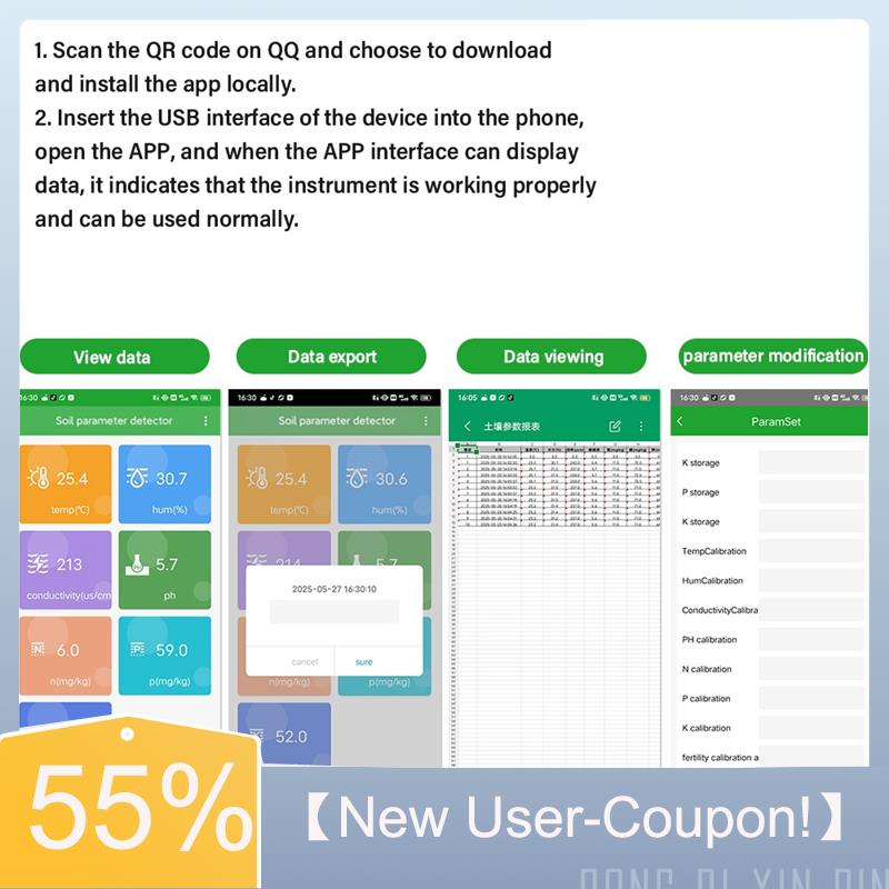 Smart Garden Nutrients - A81M New- Soil PH Meter Soil