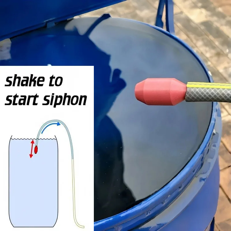 Smart Garden Hose Timer - Self-Priming Siphon Pump For Water-Manual Shake