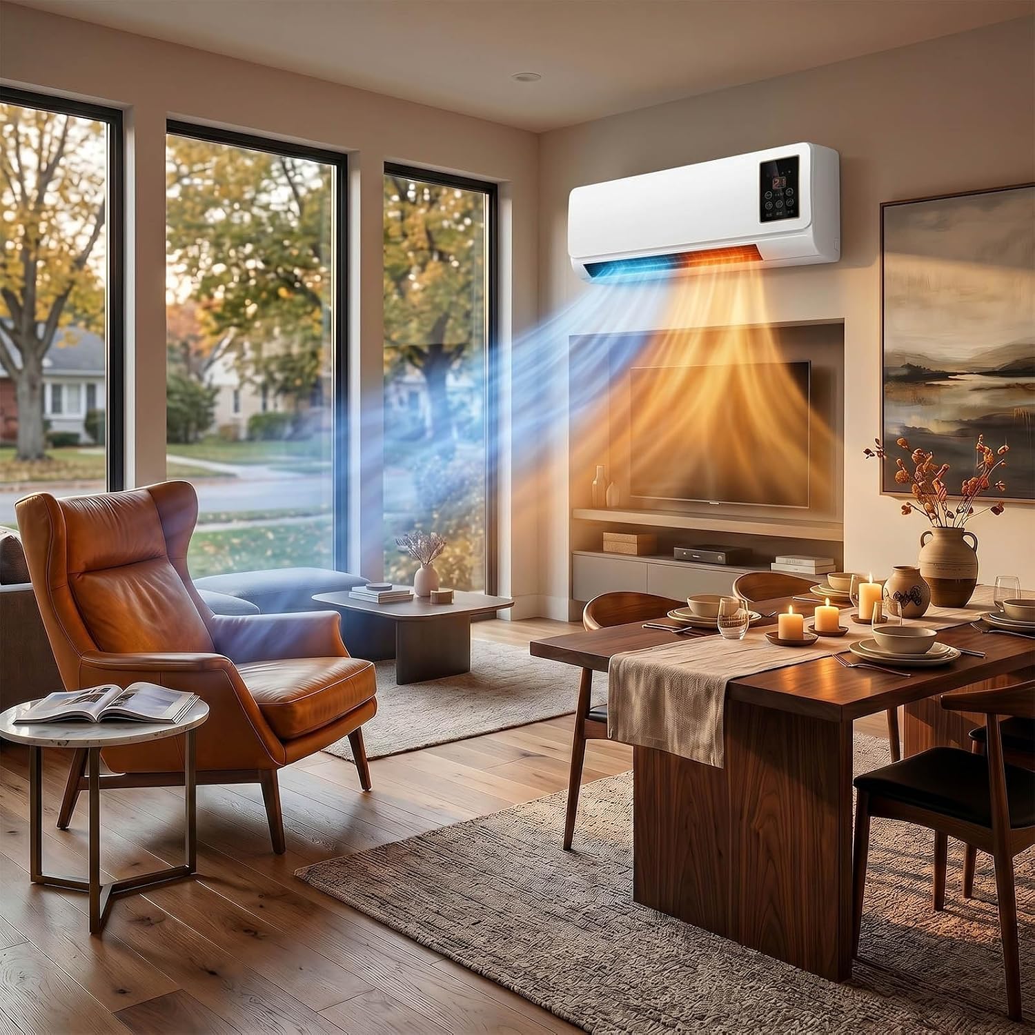 Smart Garden Rooms - Wall Mounted Air Conditioner Fan &