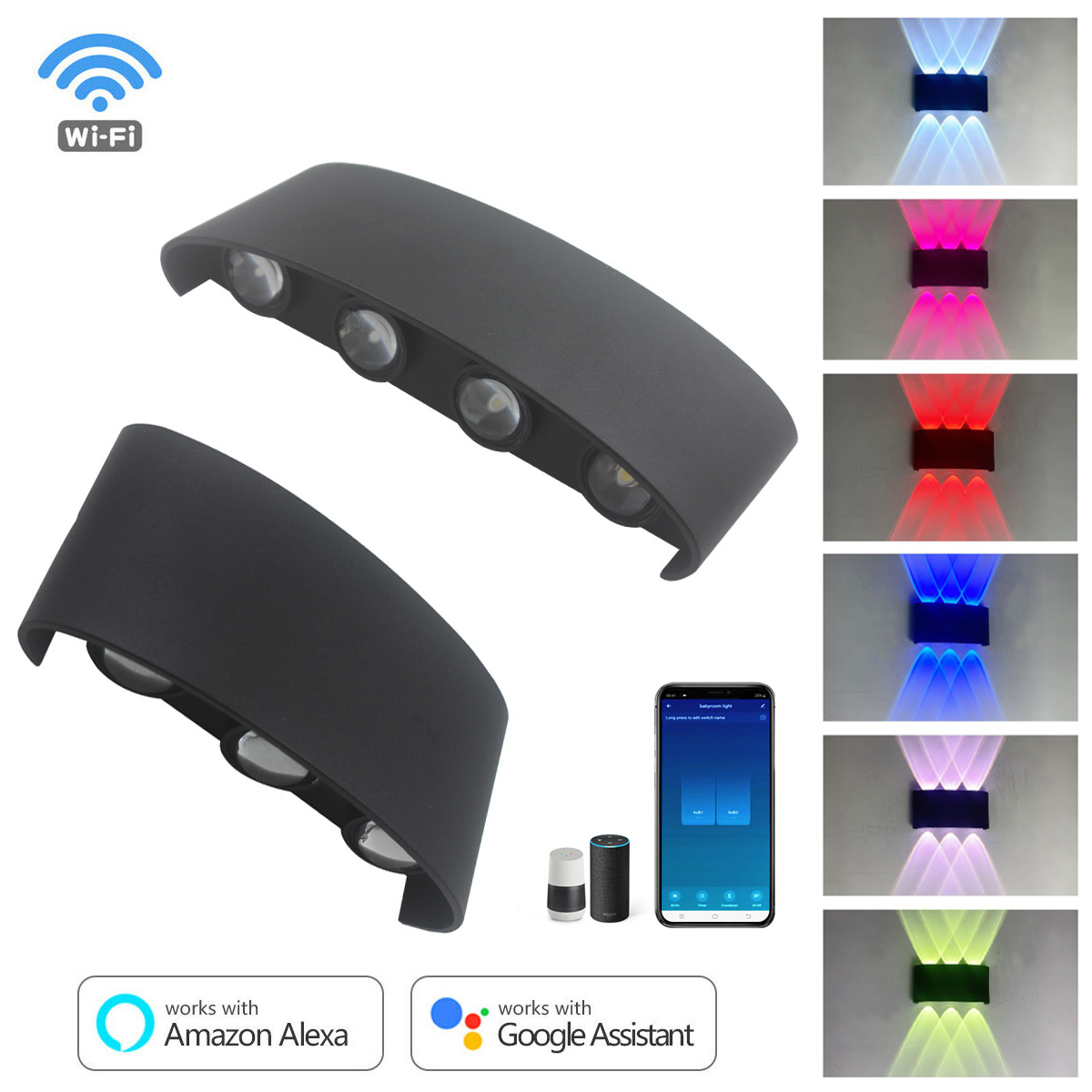 6W 8W RGBW Up Down LED Wall La - Smart Garden Rooms review and price