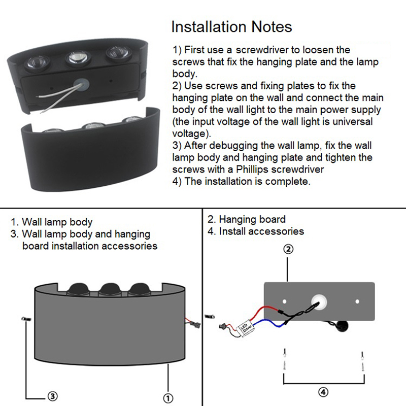 6W 8W RGBW Up Down LED Wall La - Smart Garden Rooms review and price