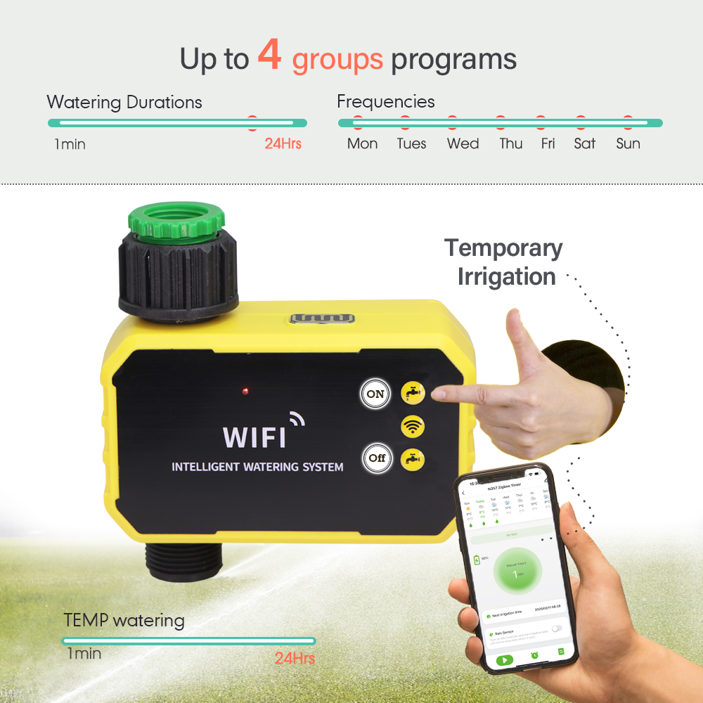 Zigbee Smart Irrigation Timer  - Smart Garden Valve review and price