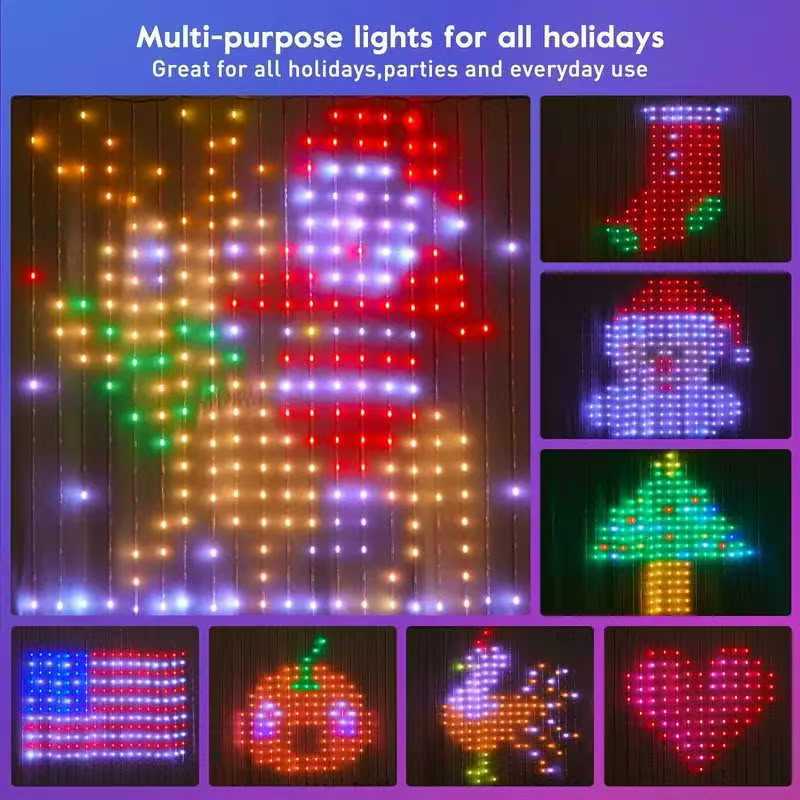 Smart Curtain Lights LED RGB S - Smart Garden Rooms review and price