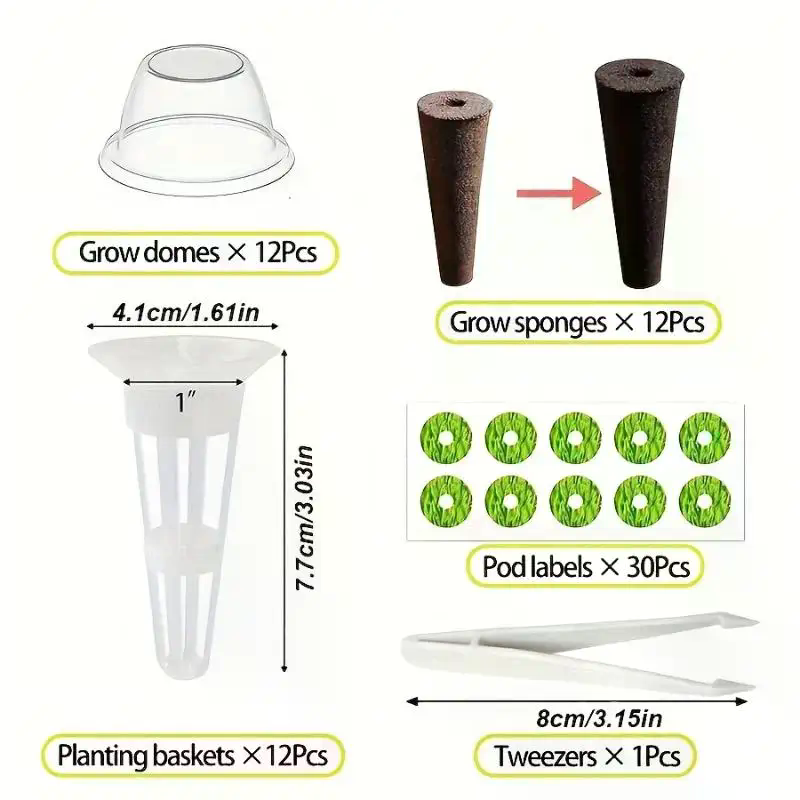 67pcs Seed Pod Kit For Aerogar - Aerogarden Seed Pod review and price