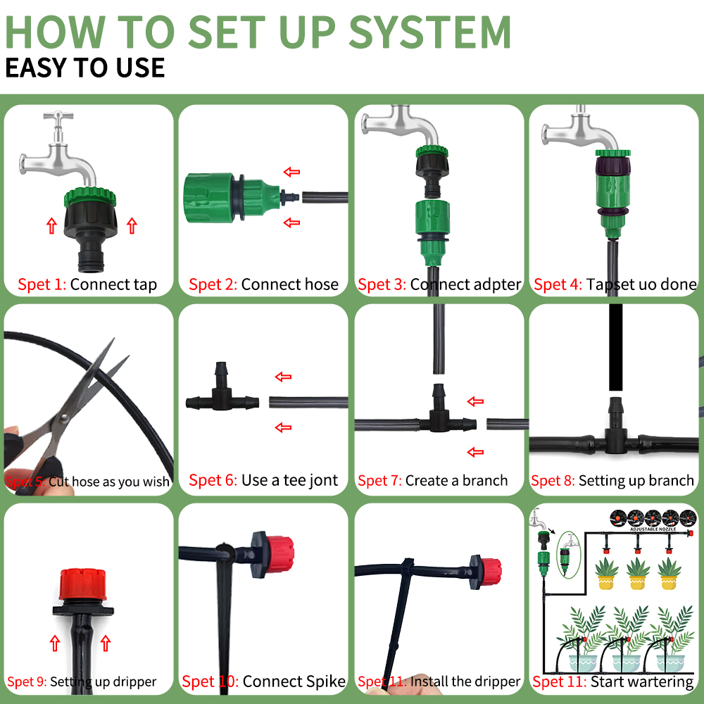 Micro Drip Irrigation System P - Smart Garden Hose Timer review and price