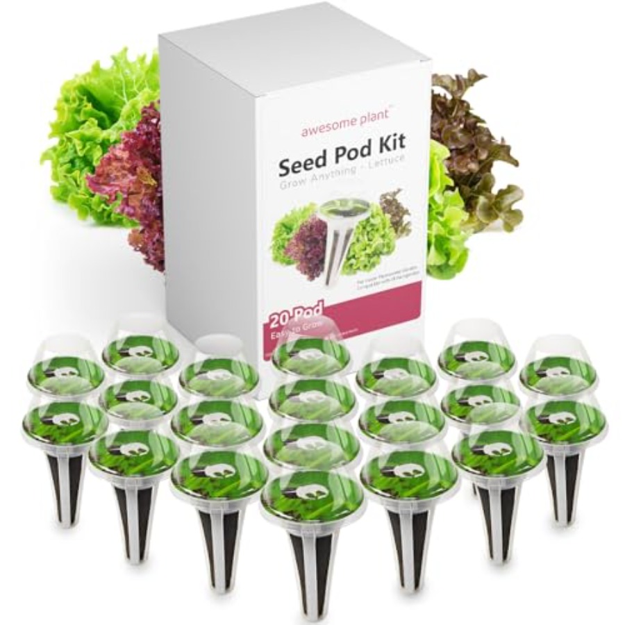 20-pod Seed Kit Lettuce Salad  - Aerogarden Seed Pod review and price