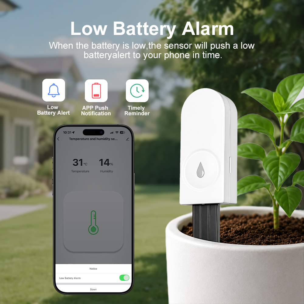 Zigbee 3.0 Soil Moisture Senso - Smart Garden Indoor review and price