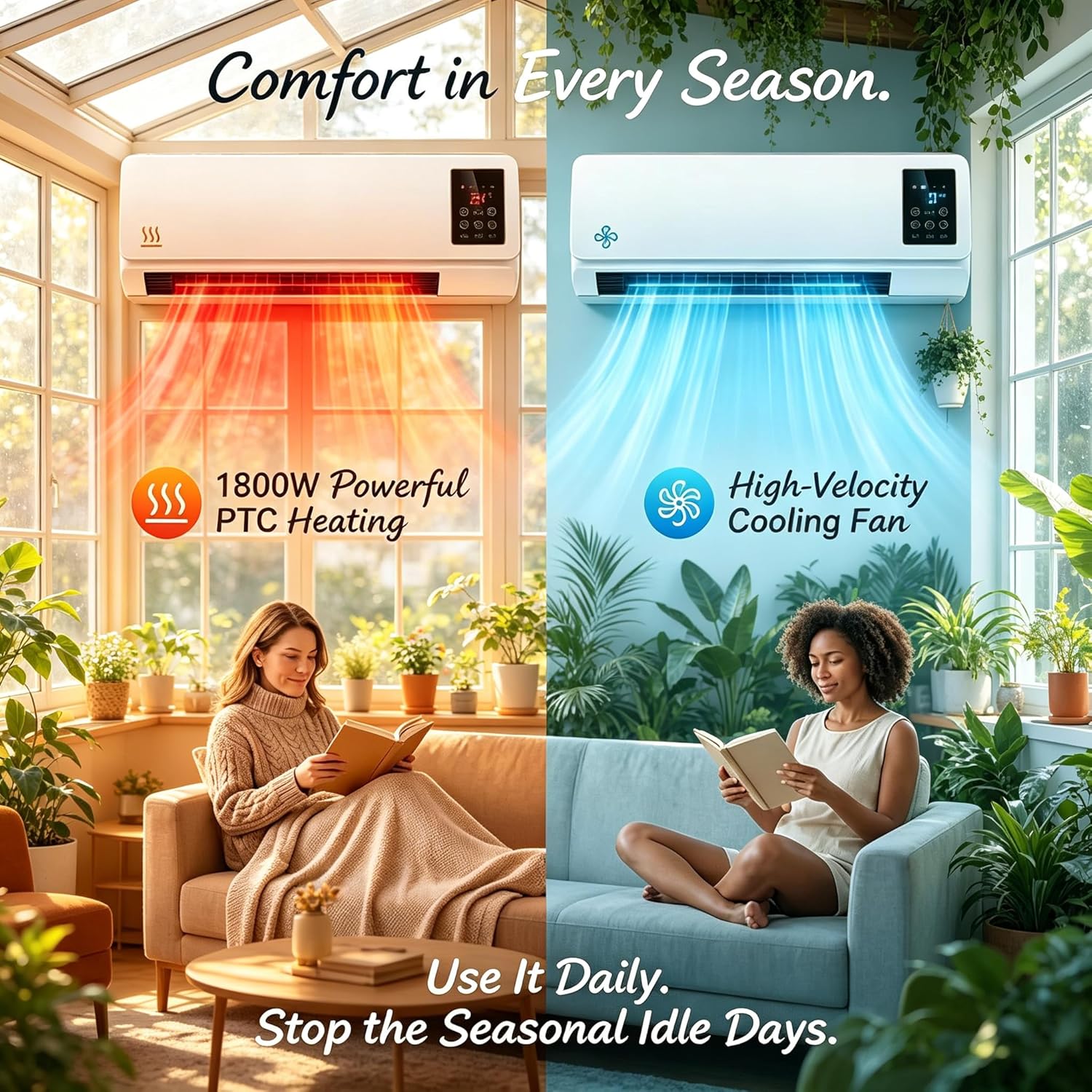 Wall Mount Ductless Air Condit - Smart Garden Rooms review and price