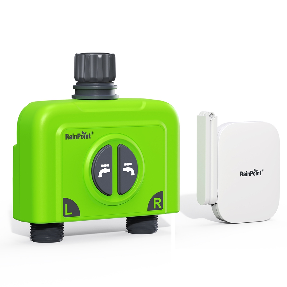 RainPoint 2-ZONE Water Timer W - Smart Garden Hose Timer review and price