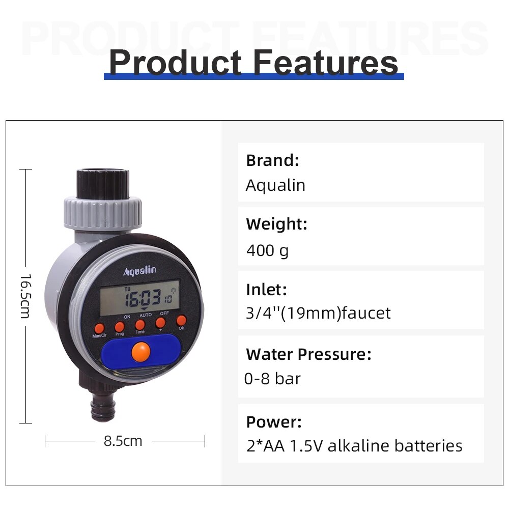 Automatic LCD Display Watering - Smart Garden Valve review and price