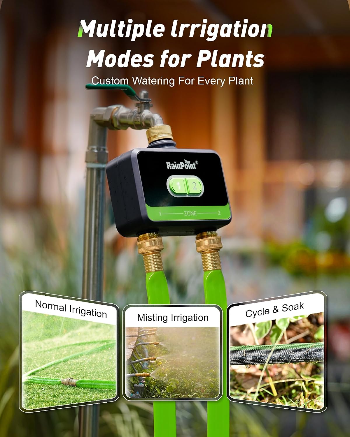 2-Zone Smart WiFi Water Timer  - Smart Garden Hose Timer review and price