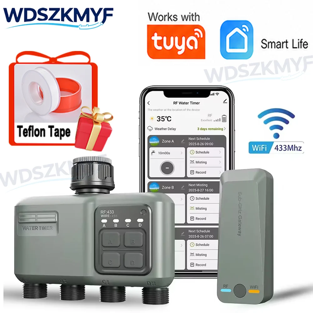 WiFi RF433 Smart Garden Sprink - Smart Garden Valve review and price
