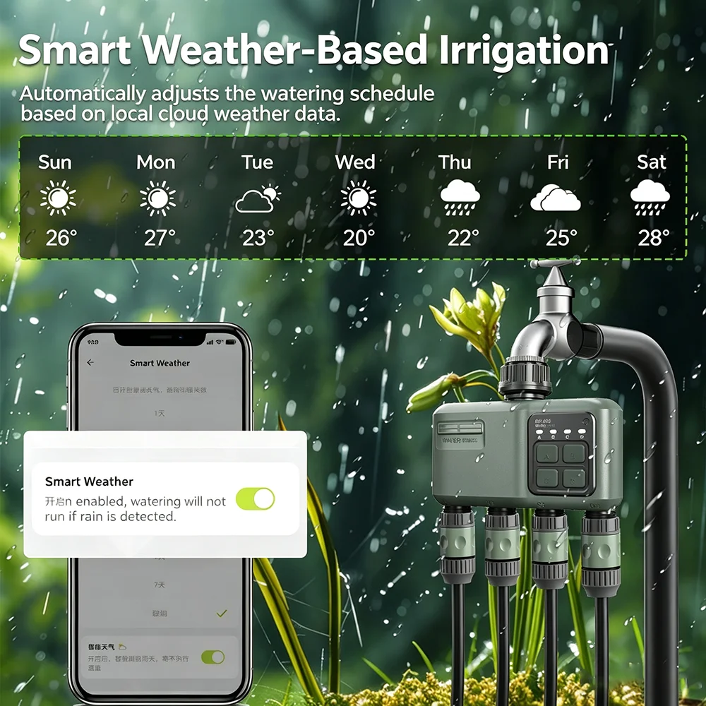WiFi RF433 Smart Garden Sprink - Smart Garden Valve review and price