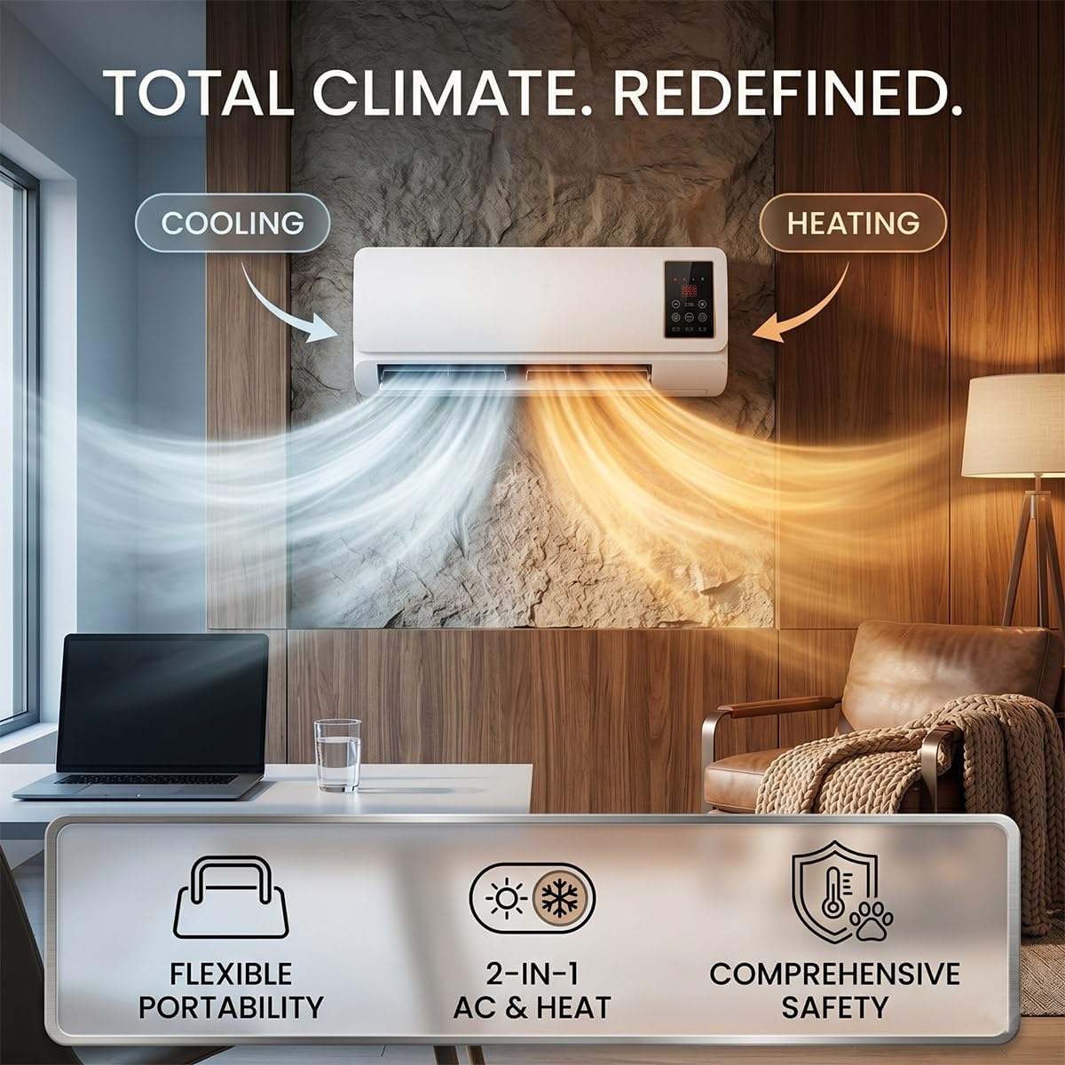Wall Mounted Air Conditioner F - Smart Garden Rooms review and price