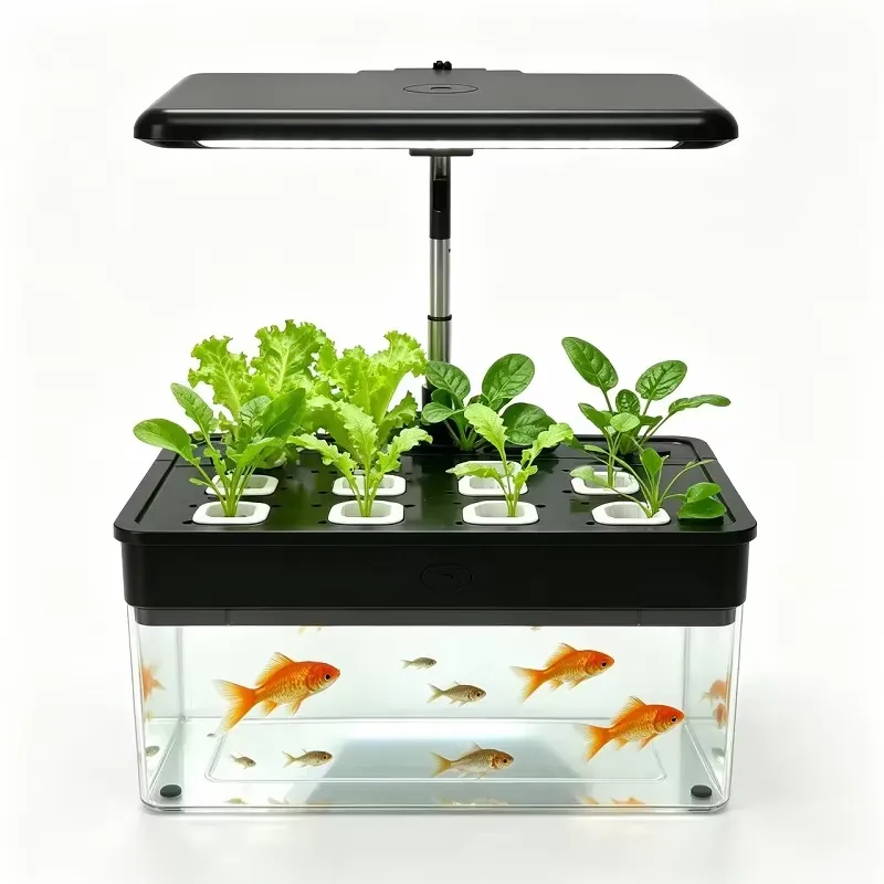 12 Pod Hydroponic System Acryl - Aquaponics Home Kit review and price