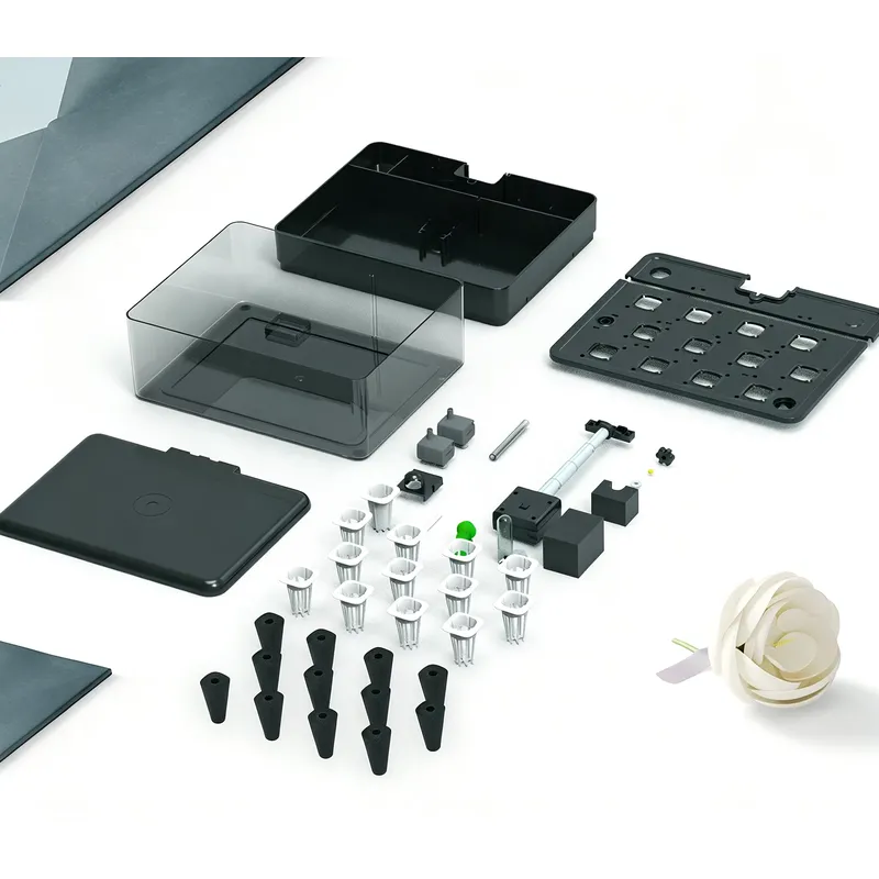 12 Pod Hydroponic System Acryl - Aquaponics Home Kit review and price
