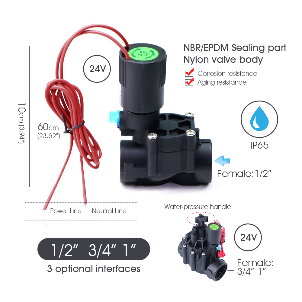Garden Hose Solenoid Valve Con - Smart Garden Hose Timer review and price