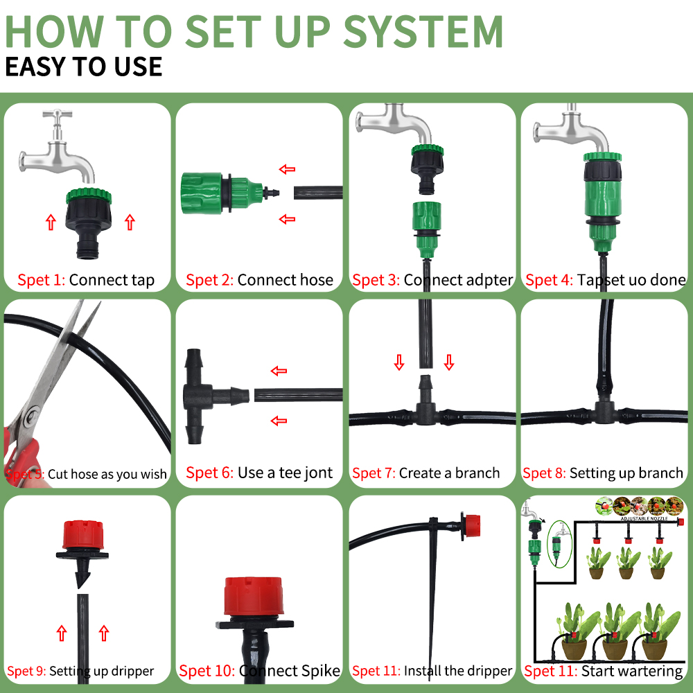 Micro Drip Irrigation System P - Smart Garden Hose Timer review and price
